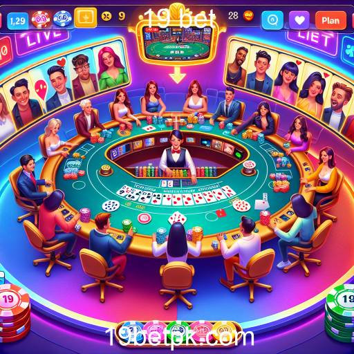 Explorando as Mesas de Jogos no 19 Bet